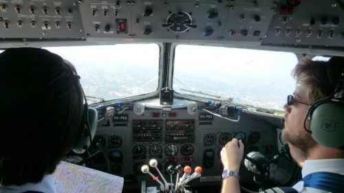 Cockpit DC3 KLM